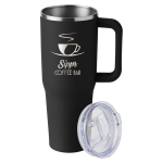 Harriton 40oz Vacuum Insulated Stainless Steel Travel Tumbler